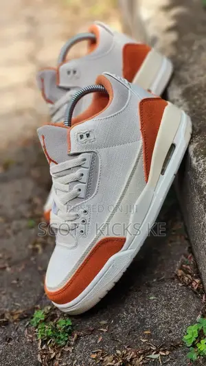 Air Jordan 3 Retro "Starfish"Fossil Orange