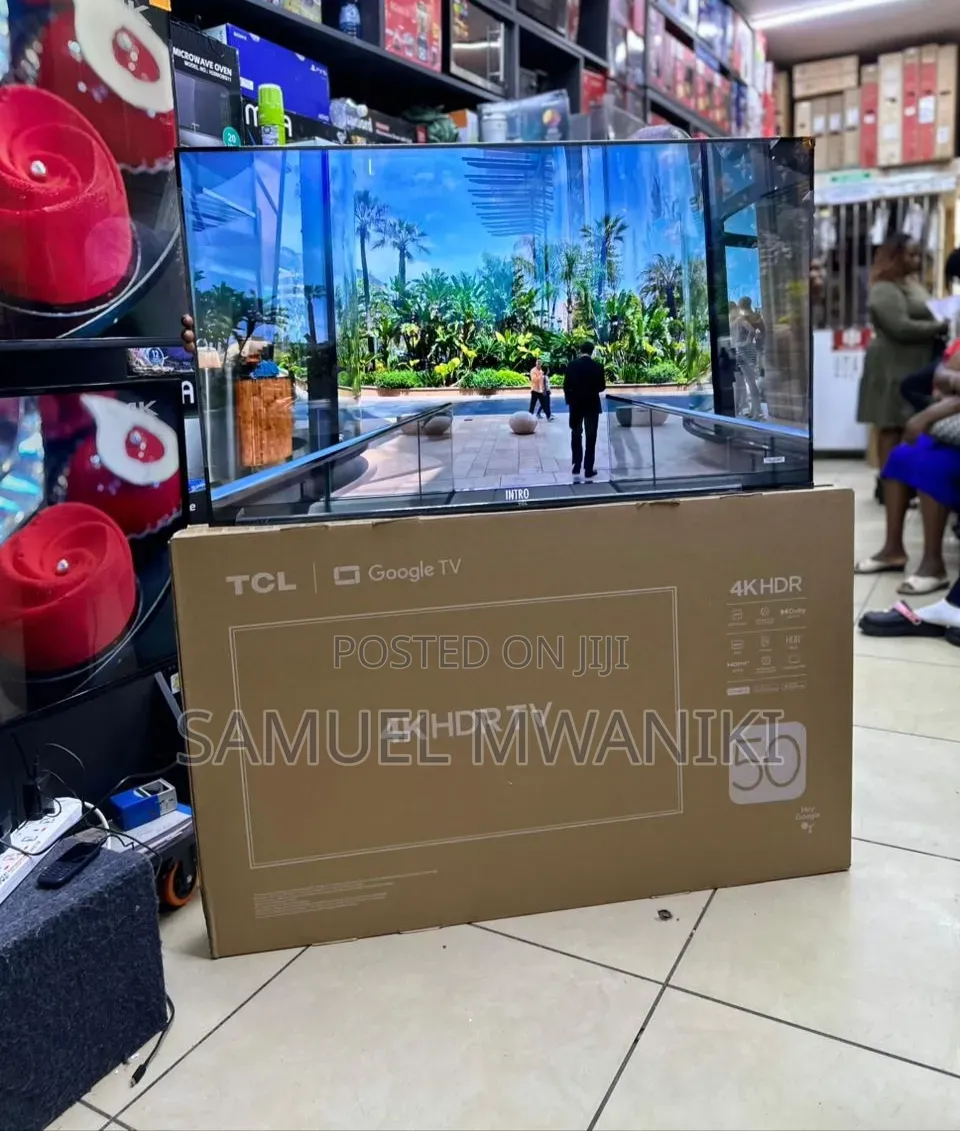 TCL 50′′ Uhd Google Tv 50v6d HDR Tv Updated New Model