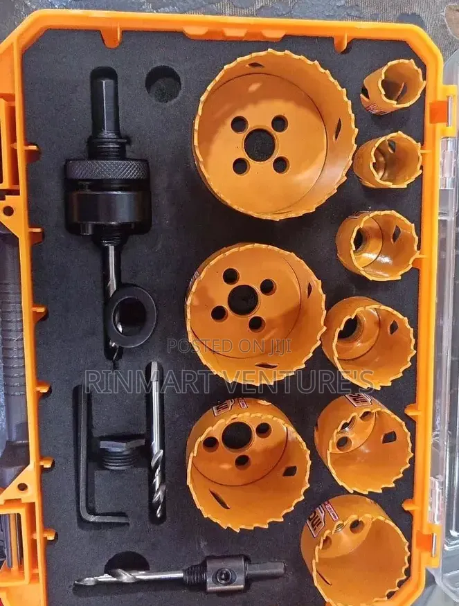 13pcs Ingco Metal Holesaw 16mm-64mm