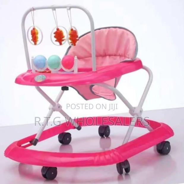 Foldable Baby Walker With Play Tray