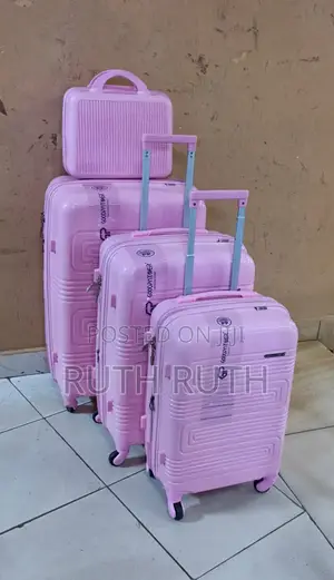 4 in 1 Unbreakable Rubber Suitcase Big Size