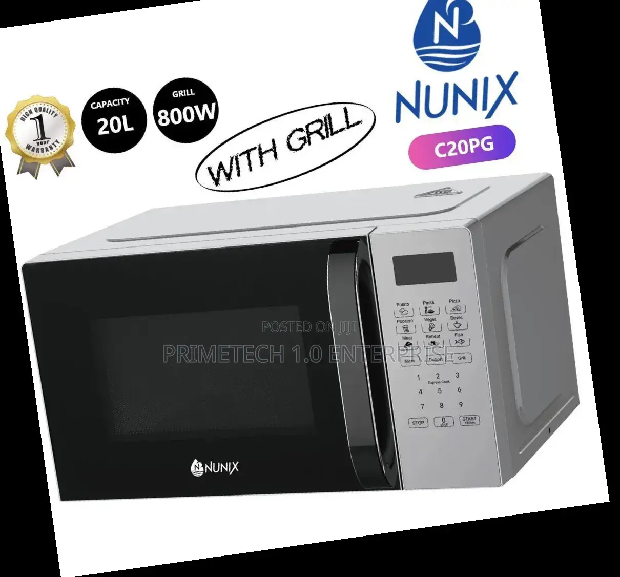 800watts 20ltrs Microwave With Grill