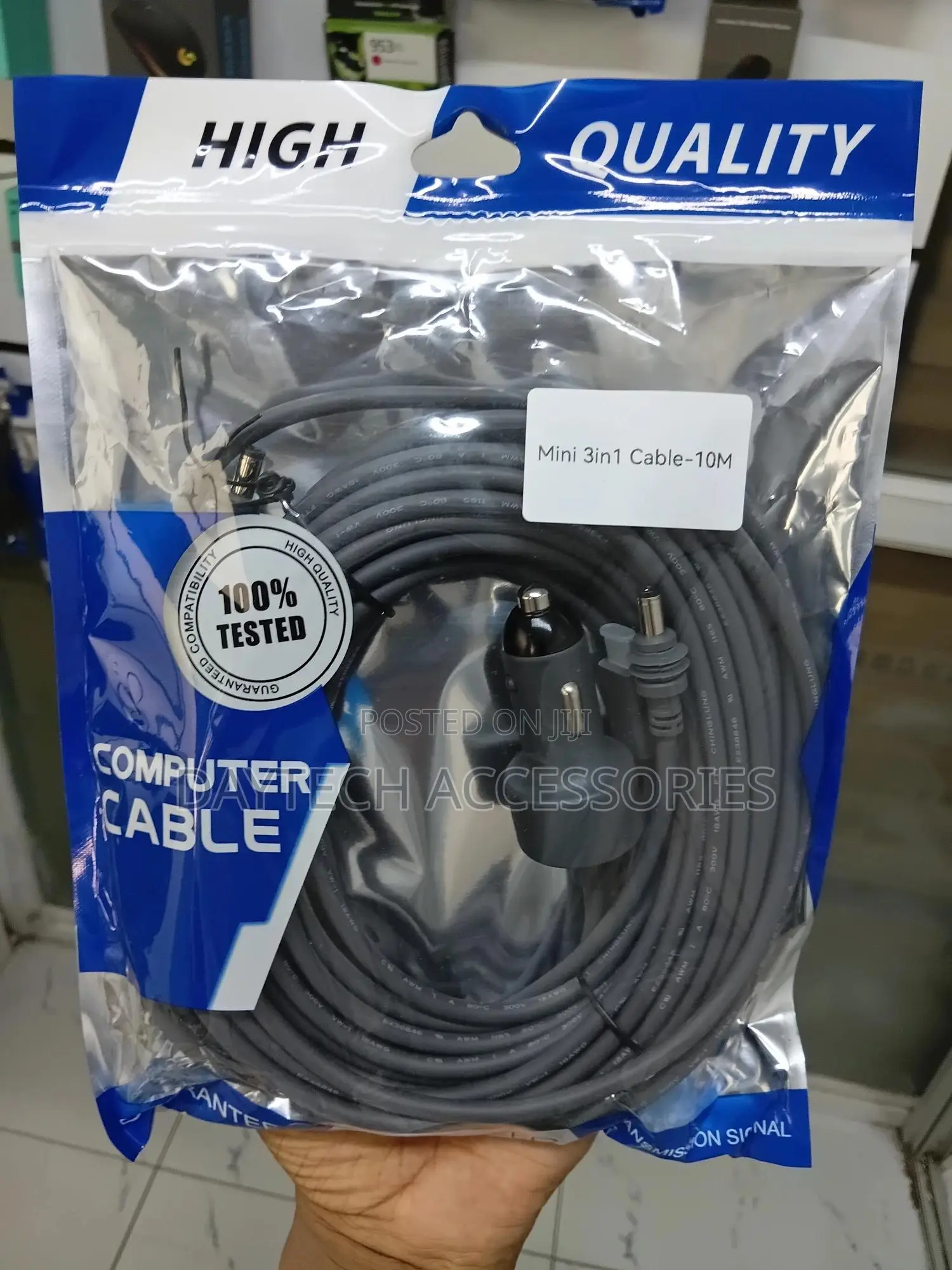 Starlink Mini Dc Power Cable 3 In1 Mini Usb C to Dc Power Cord.