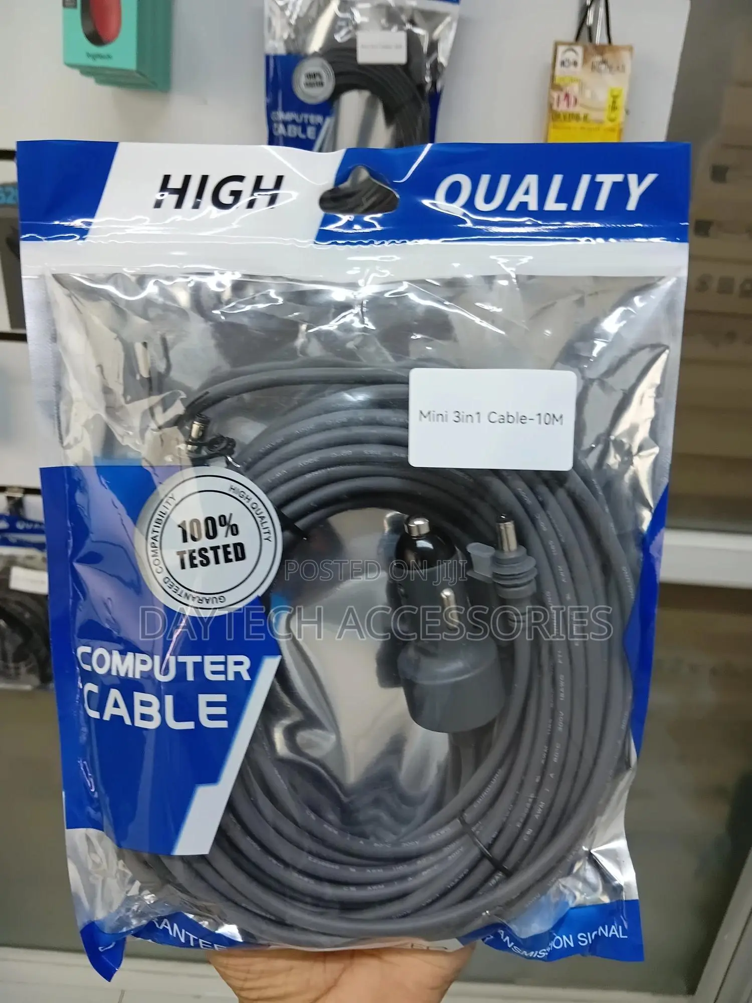 Starlink Mini Dc Power Cable 3 In1 Mini Usb C to Dc Power Cord.