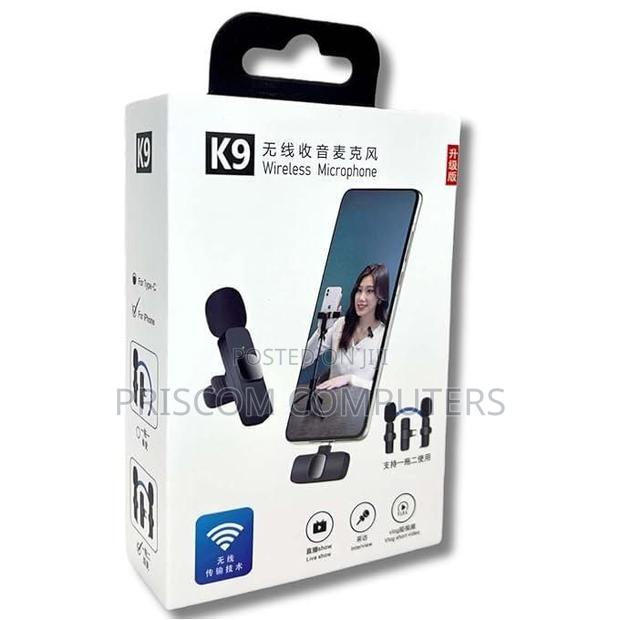 K9 Wireless Mic For Android Smartphones Wireless Collar Microphone - thumbnail 2