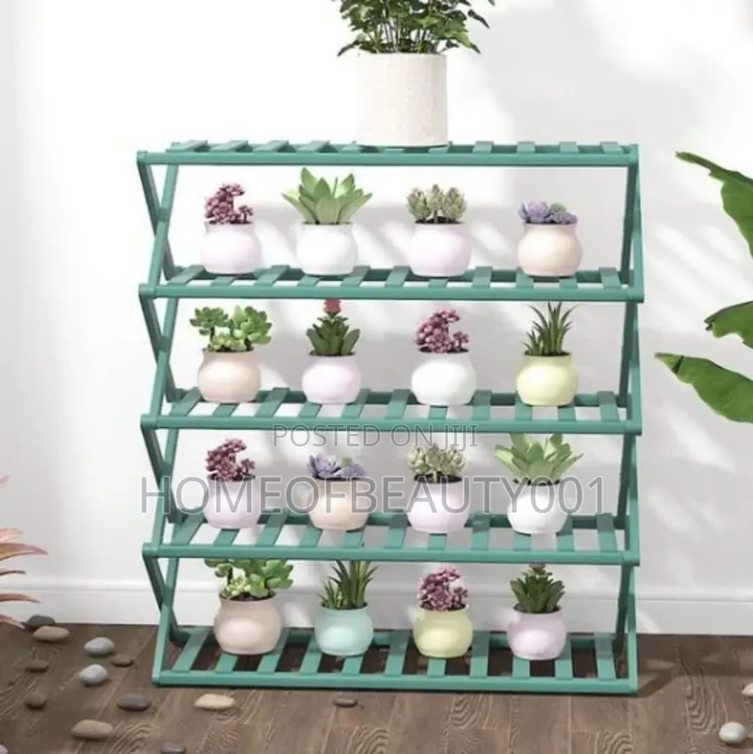 Foldable Bamboo Shoe Rack Stand / Multifunctional Organizer.