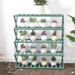 Foldable Bamboo Shoe Rack Stand / Multifunctional Organizer.