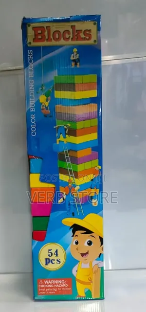 Jenga Block Coloured/Normal