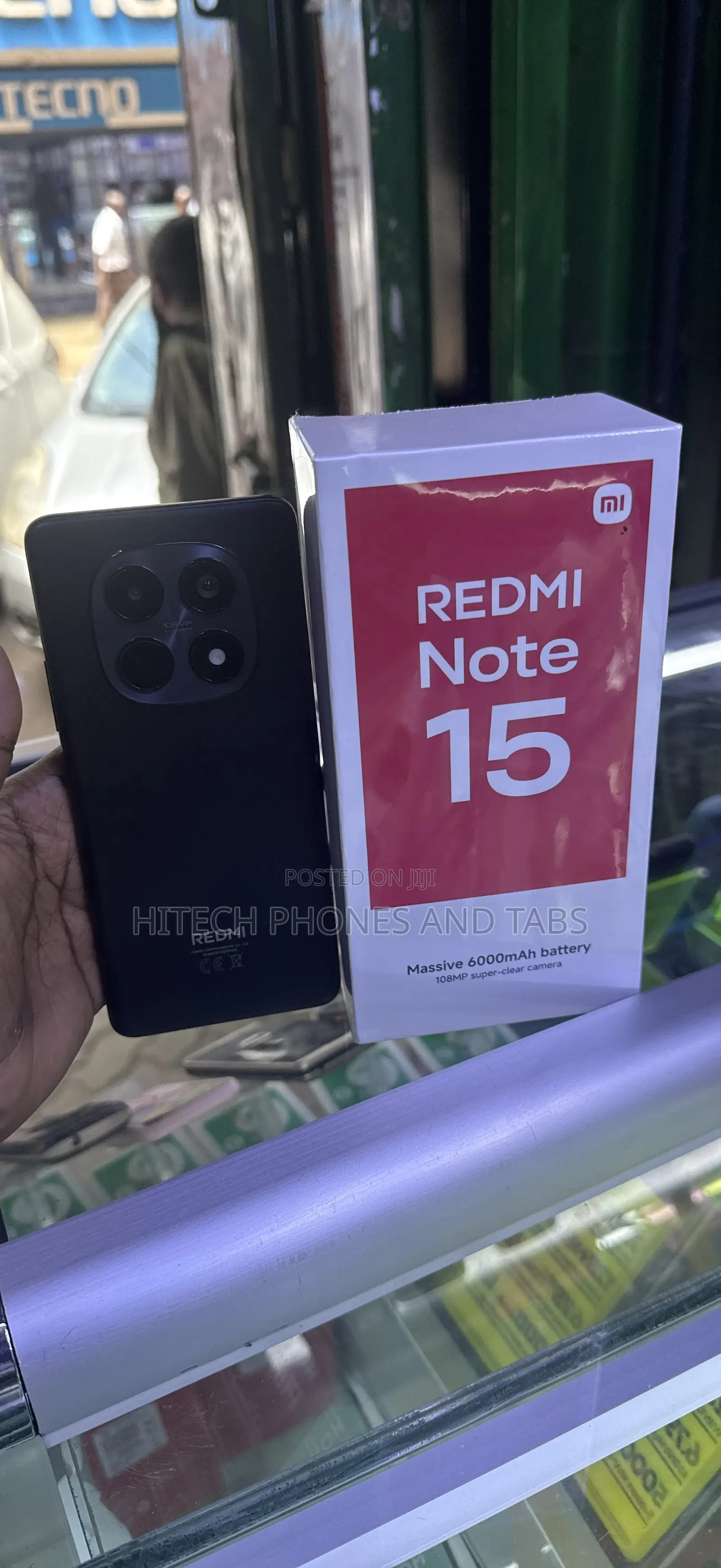 New Xiaomi Redmi Note 15 256 GB Black