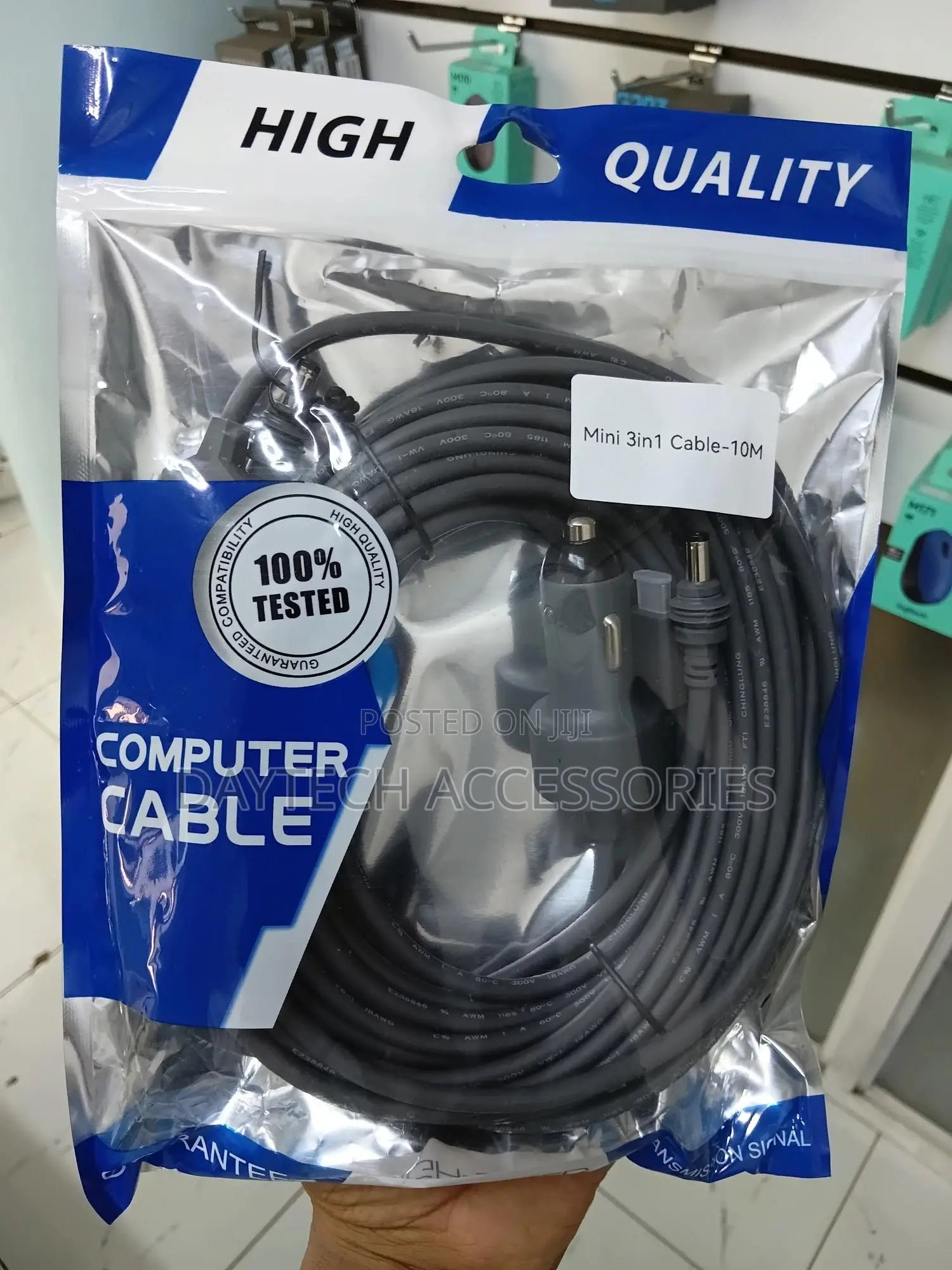 This Is a 10-Meter Starlink Mini 3-in-1 Power Cable