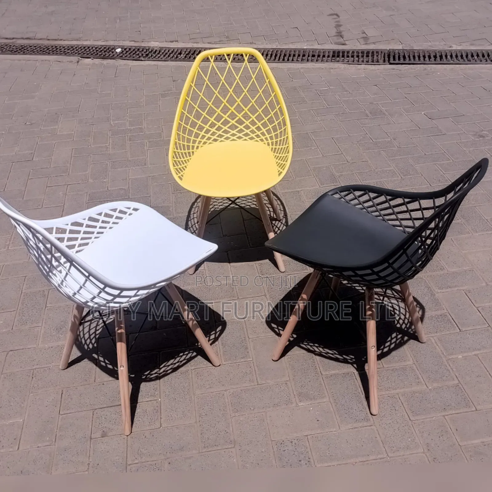 Mesh Eames Chairs