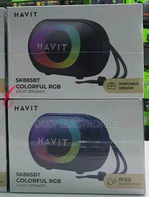 Havit Sk885bt Colourful RGB Light 8w Speaker.