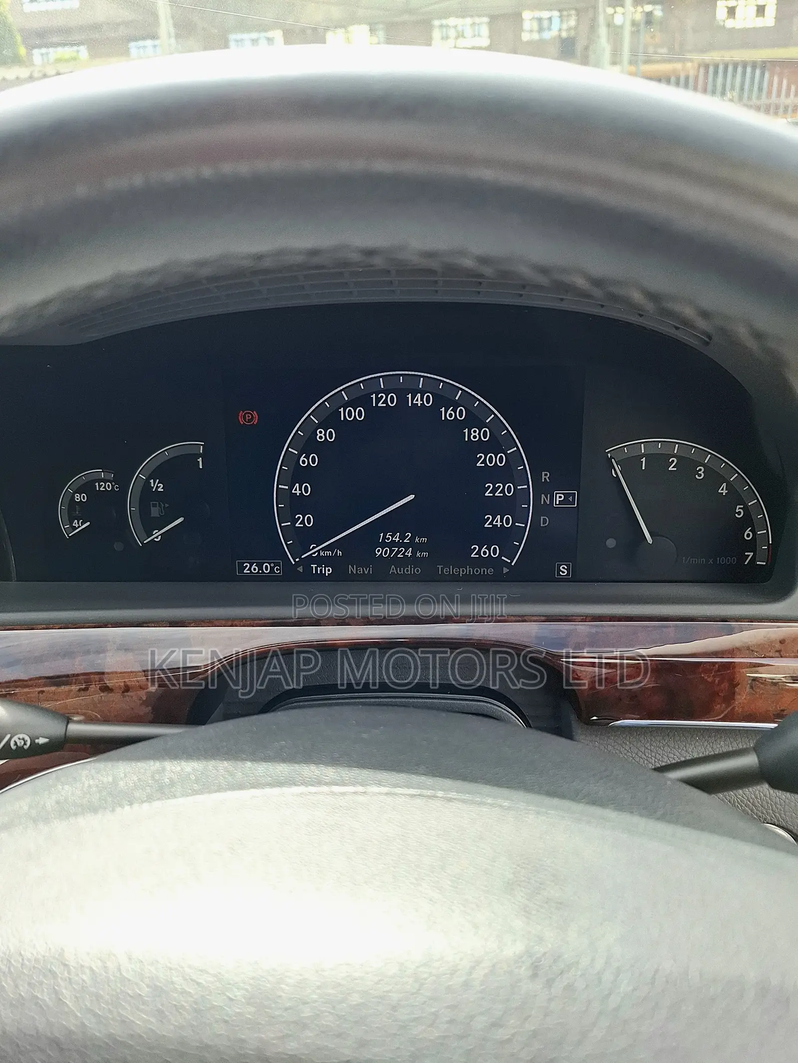 Mercedes-Benz S-Class 2007 Black