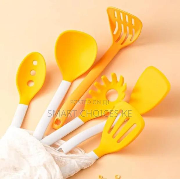6 PCS Silicone Spoon Set