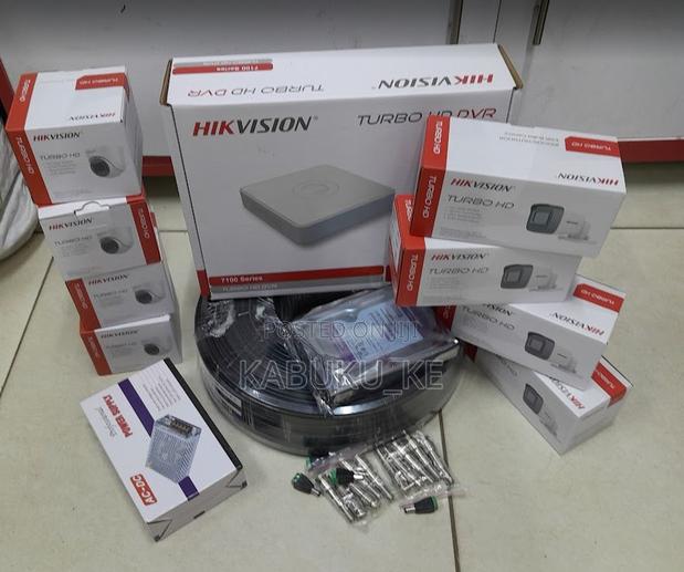 Hikvision Turo Hd CCTV Surveilance Cameras 8cctv Complete Kit - main view