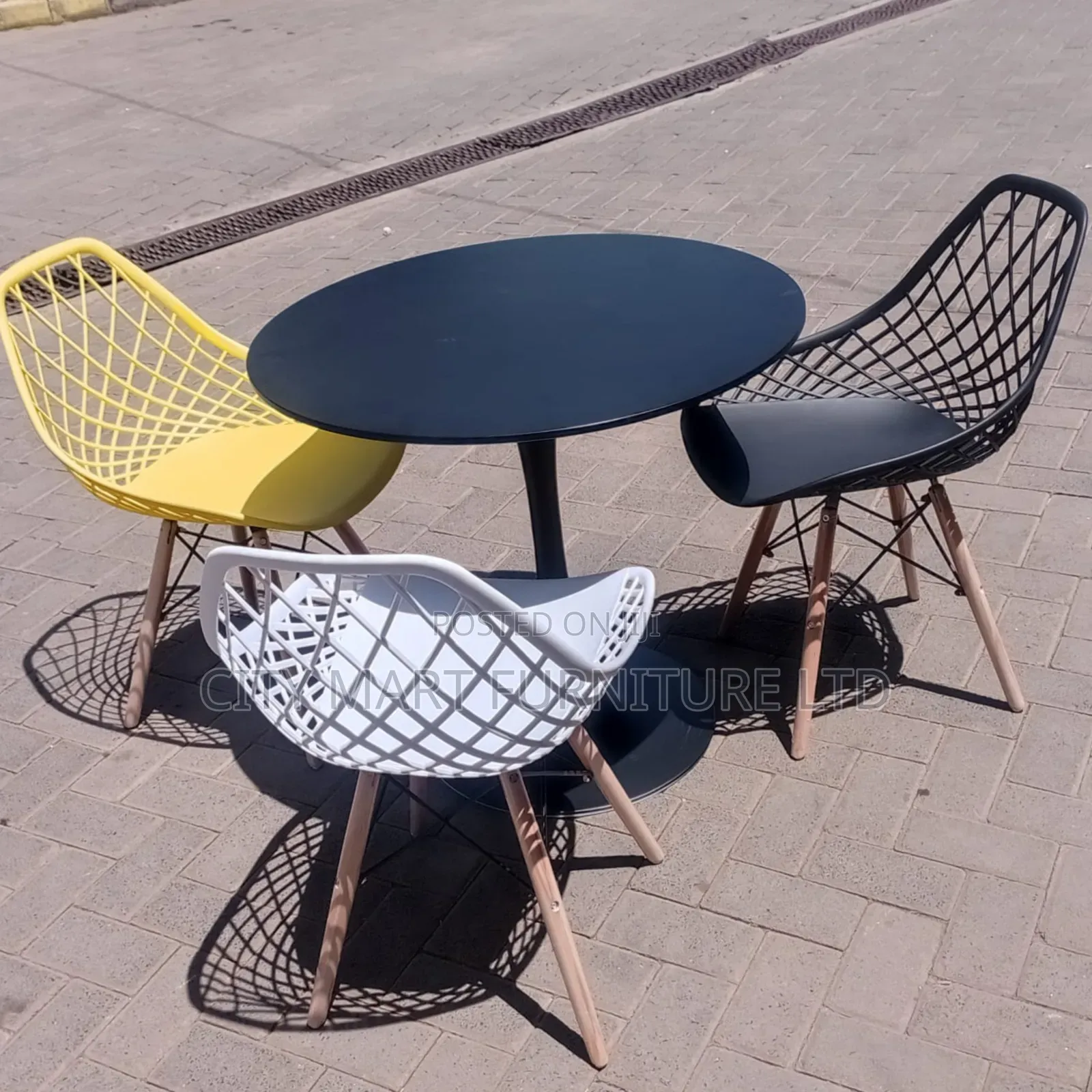 Dining Set (Chairs and Round Table)