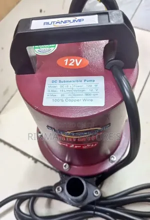 Submersible Solar Pump 12v