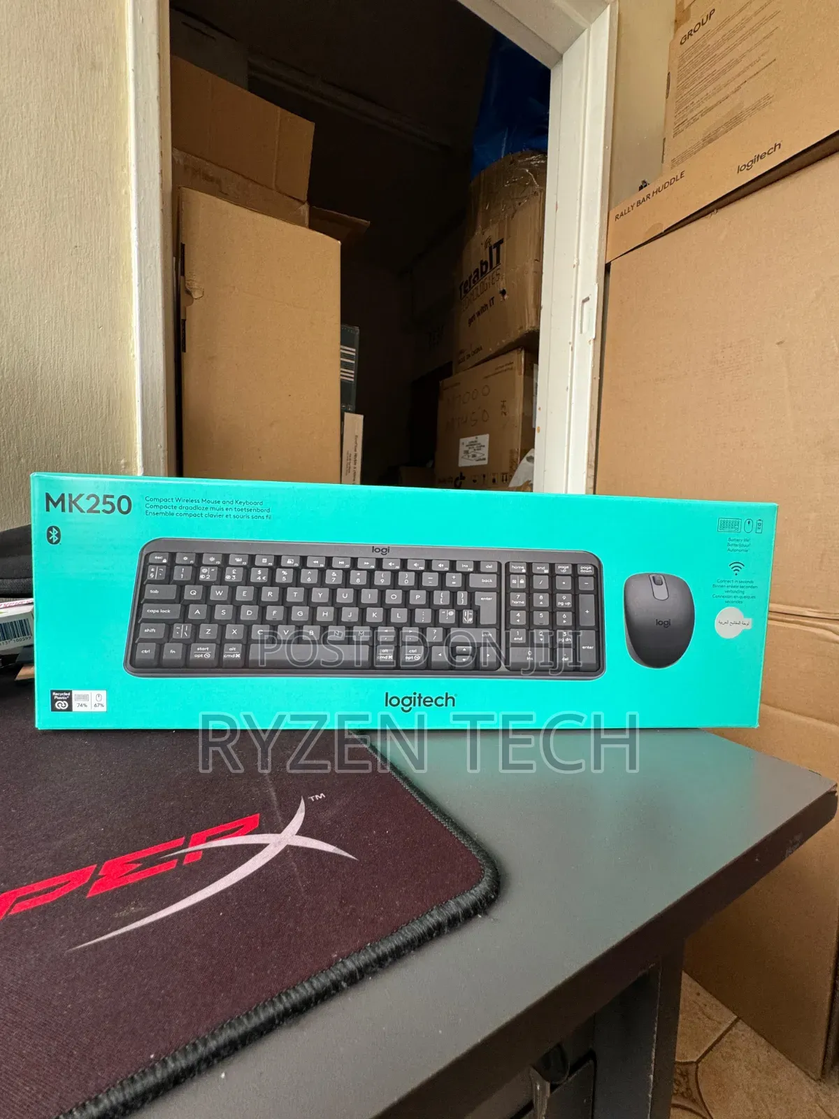 Logitech Mk250 Bluetooth Wireless Mouse and Keyboard