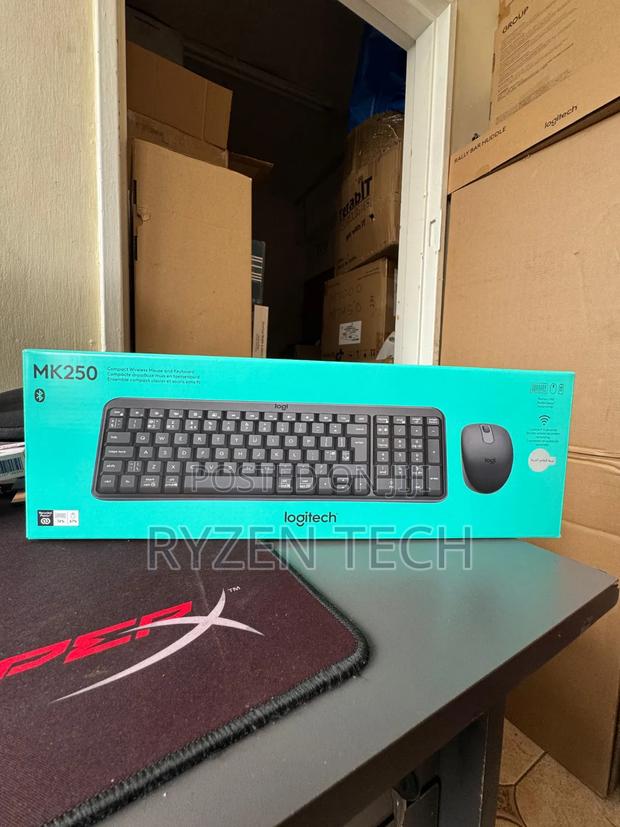 Logitech Mk250 Bluetooth Wireless Mouse and Keyboard - main view