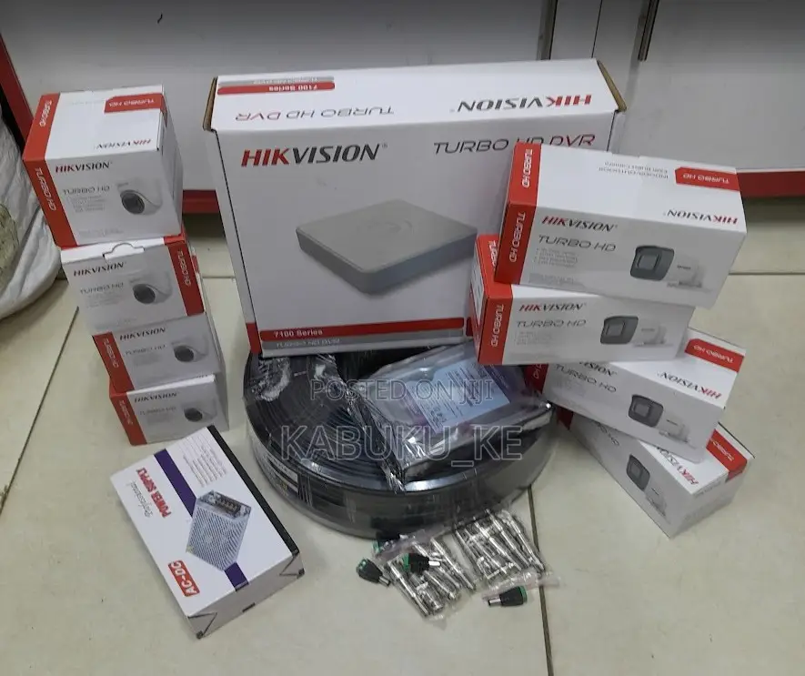 Hikvision 8 CCTV Suveillance CCTV Cameras Complete Sales Package 1tb