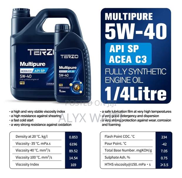 5w-40 Engine Oil - thumbnail 3