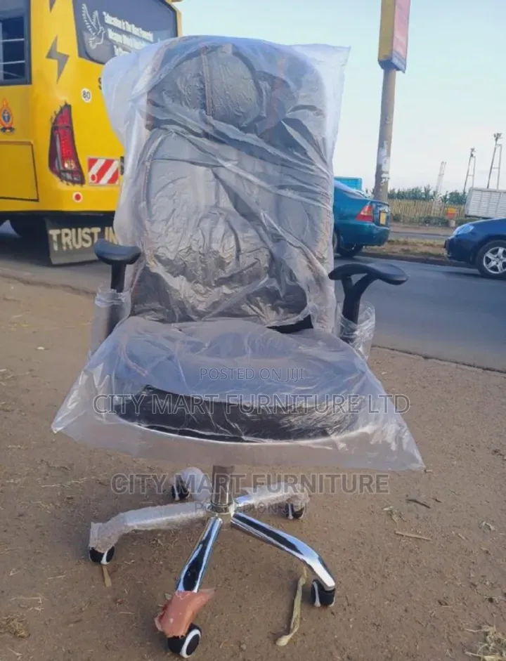 Imported Leather Recliner Office Chairs