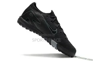 Black Air Zoom Trainers Kids Soccer Trainers Boots