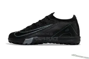 Black Air Zoom Trainers Kids Soccer Trainers Boots