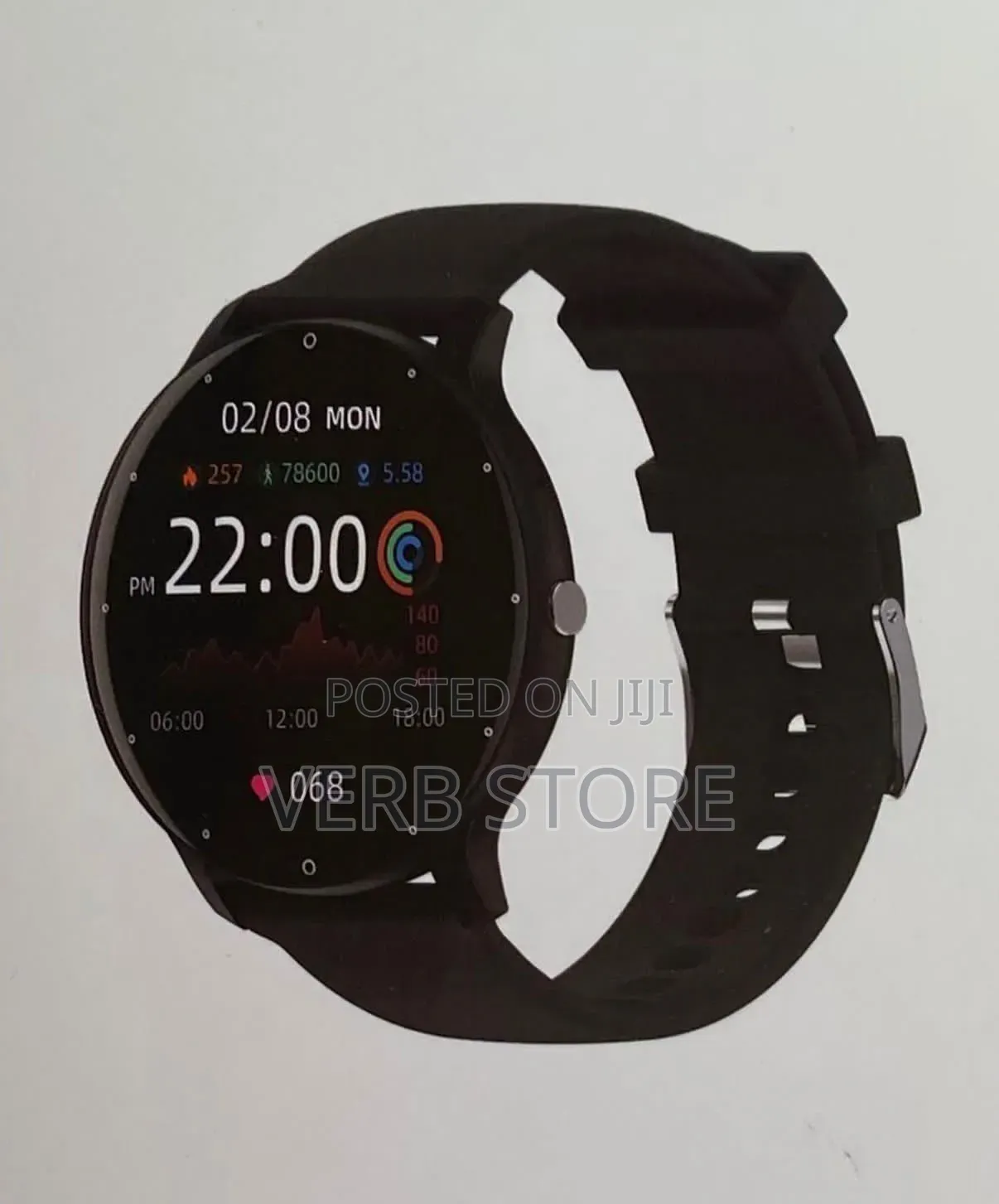 New Smart Watch Bp/Heart Rate Features Among Many Others