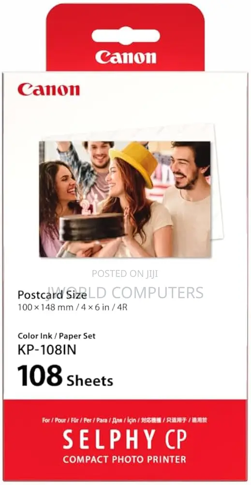 Canon Kp108n Selphy Paper
