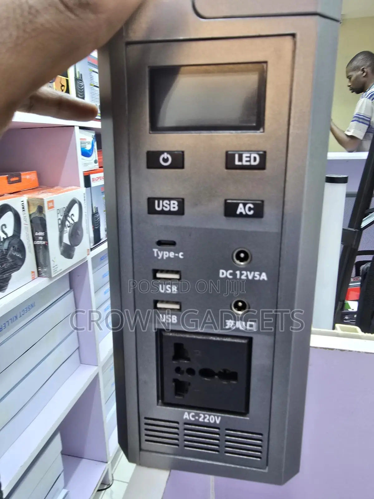 Portable Power Station Rechargeable Backup Battery Generator