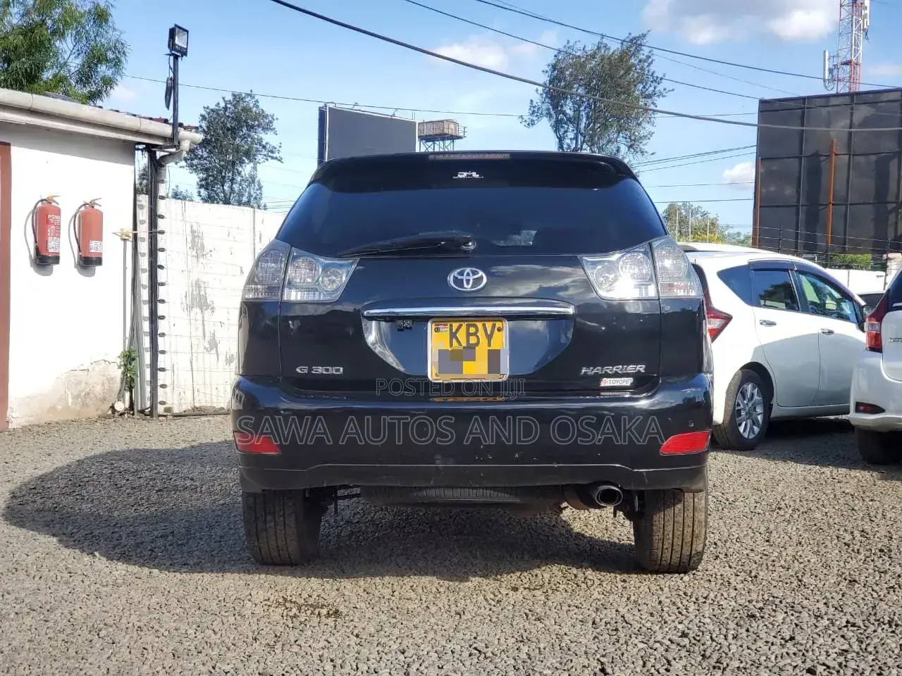 Toyota Harrier 2007 Matt Black