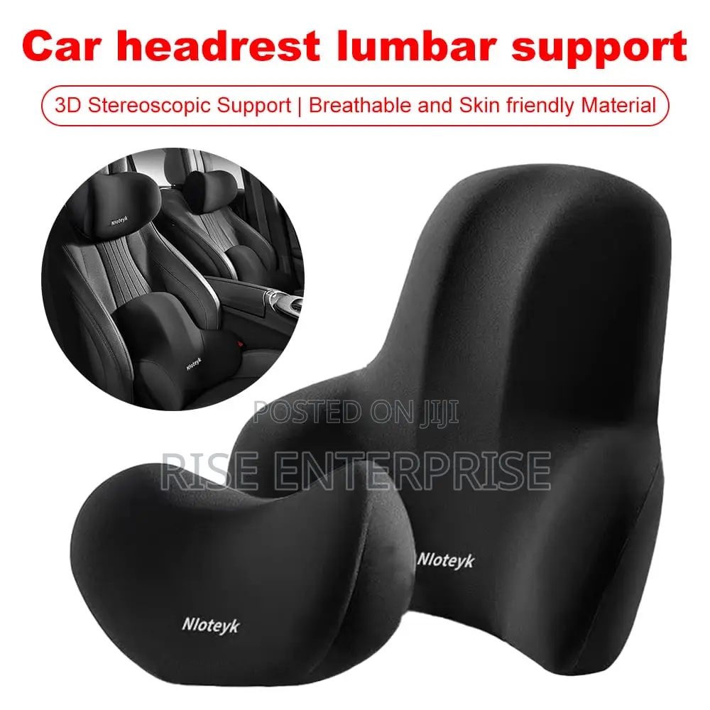 2 PCS Set Car Headrest and Backrest Support