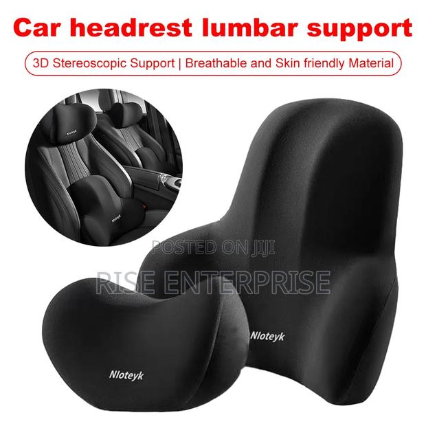 2 PCS Set Car Headrest and Backrest Support