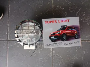 2pc Super 4x4 Halogen Beam Spotlight With Metal Gril