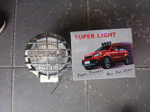 2pc Super 4x4 Halogen Beam Spotlight With Metal Gril
