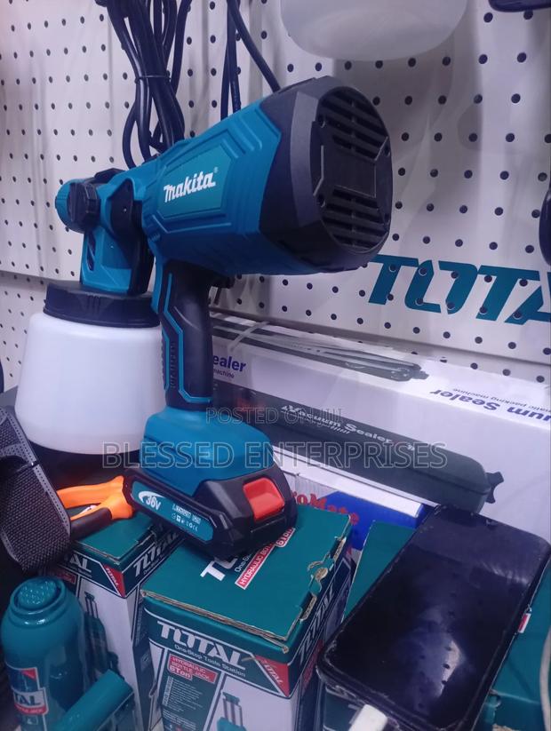 36 Volt Lithium Battery Cordless Makita Spray Gun