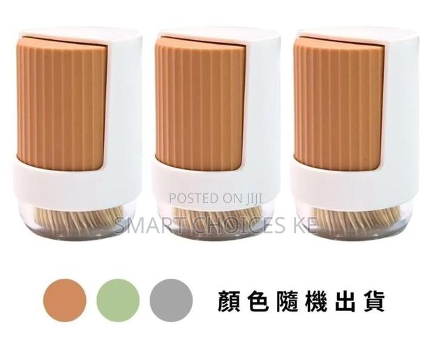 Toothpick Holder With Toothpicks