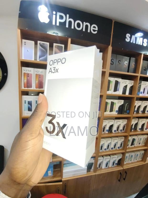 New Oppo A3x 128 GB Silver - thumbnail 2
