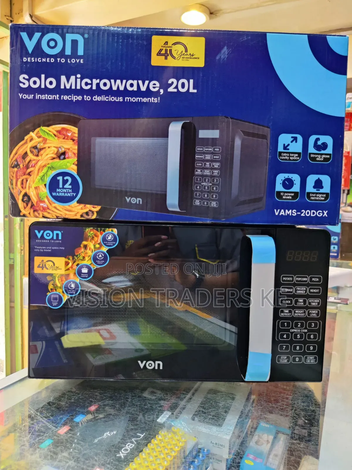 Von Vams-20dgx 20ltrs Digital Microwave