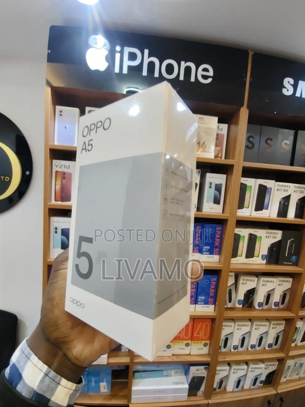New Oppo A5 128 GB Silver - thumbnail 3