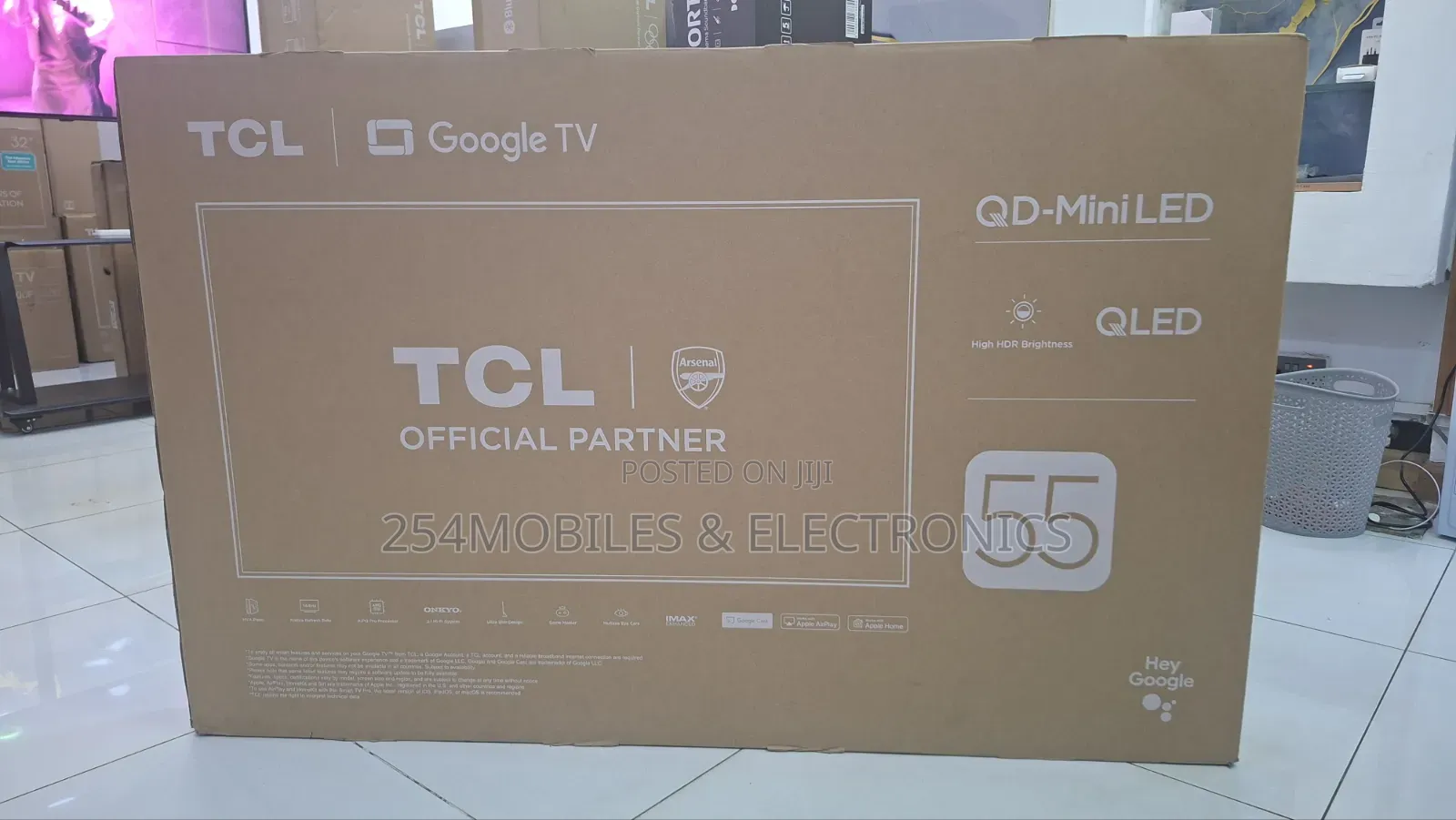 TCL 55 Inch 55c6k Qd-Mini Led TV