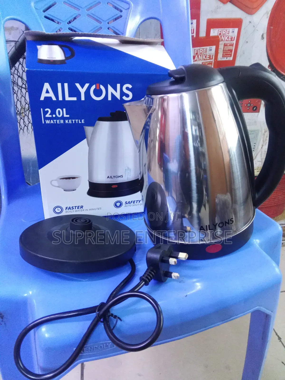Aiyons 2 Litres Electric Stainless Kettle
