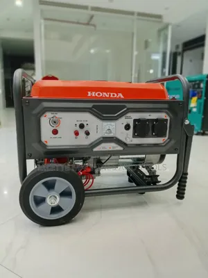 Honda 7.5kva Portable Petrol Generator With Keystart