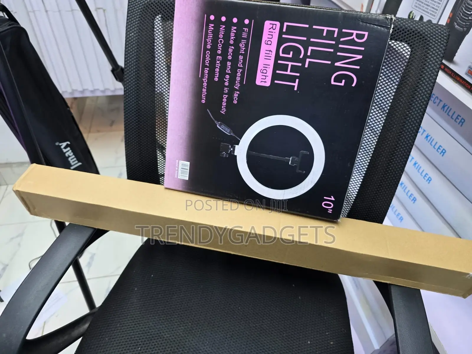 Ring Fill Light Kit With Tripod Phone Holder Usb Powered