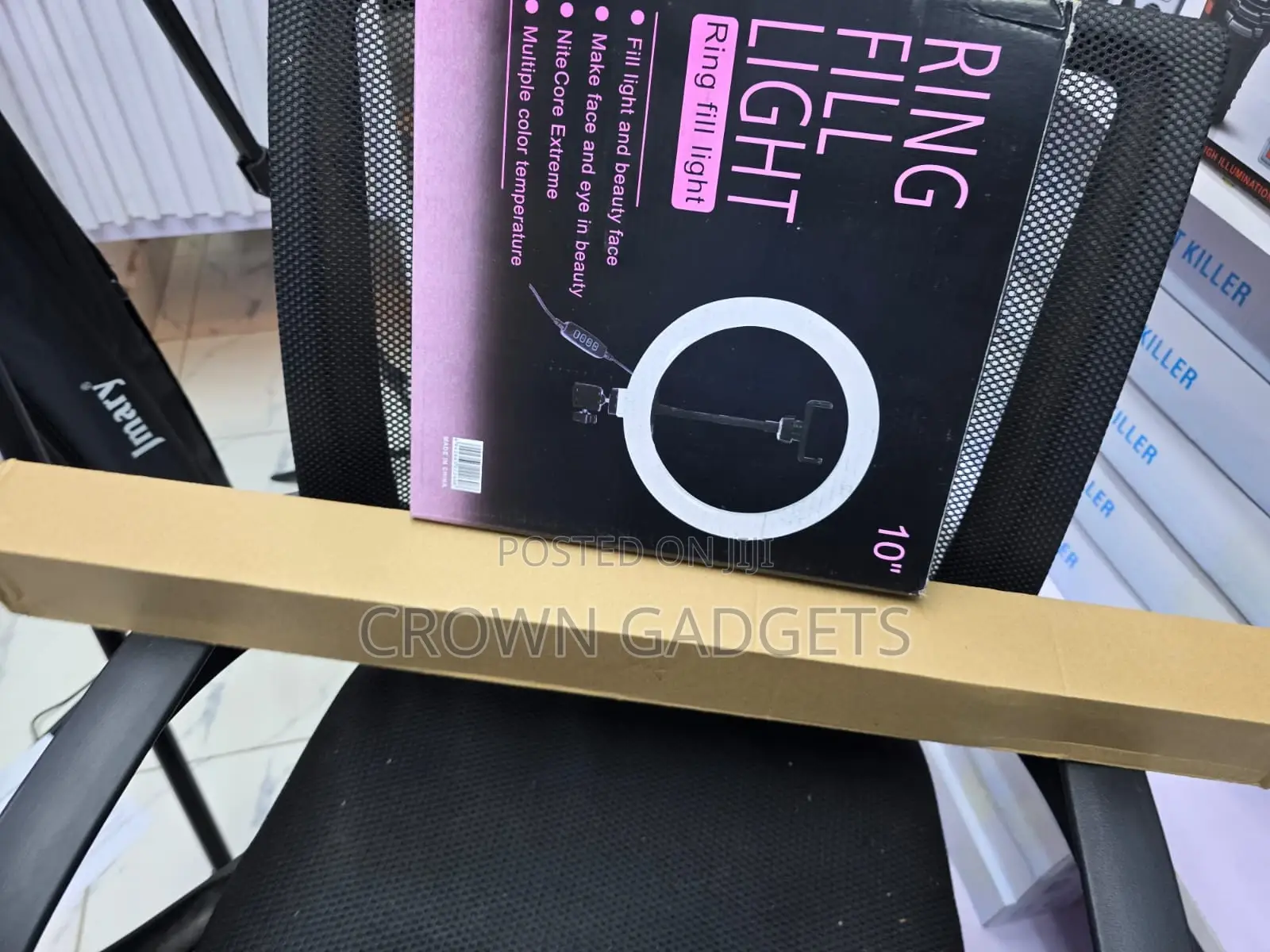 10 Inch Led Ring Light for Makeup Streaming Video Calls