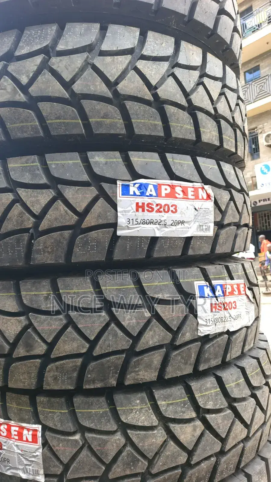315/80r22.5 Kapsen