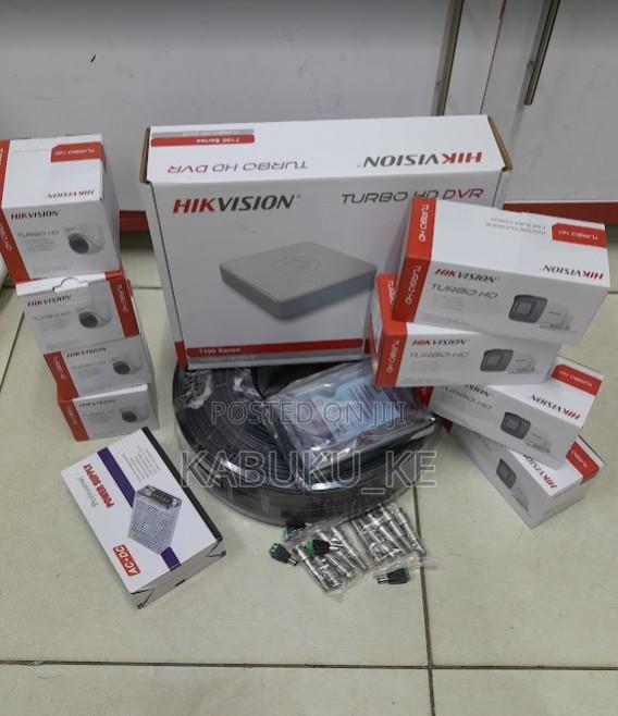 8 Channel Hikvision Complete Camera Kit With Infrared Night Vision