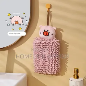 Cute Animal Chenille Hand Towels.