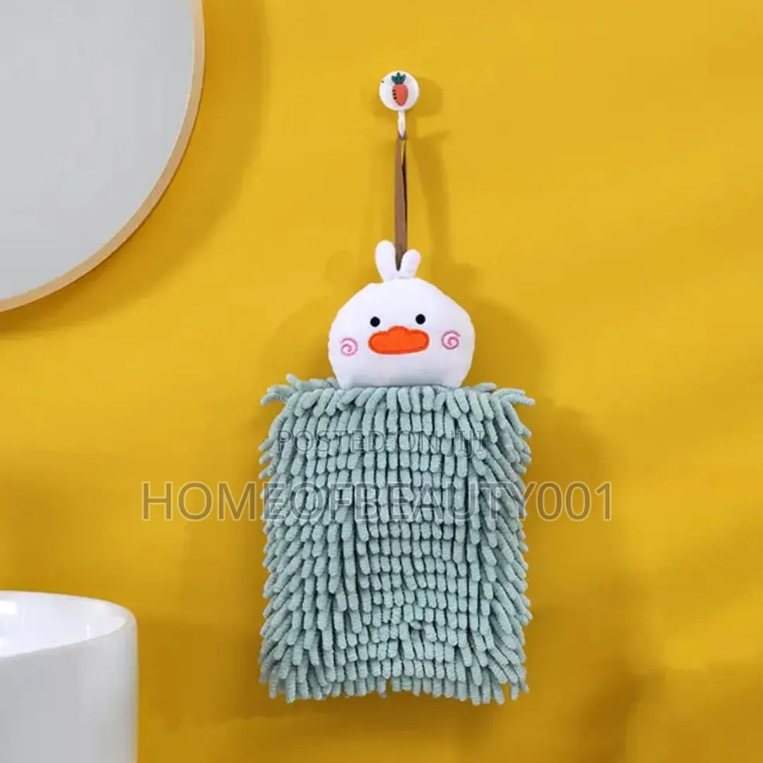 Cute Animal Chenille Hand Towels.